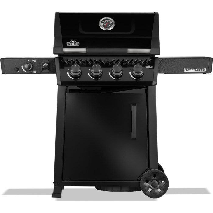 Газовый гриль Napoleon Freestyle PRO 425 с боковой конфоркой Sizzle Zone чёрный FP425DSIBPK-1-RC