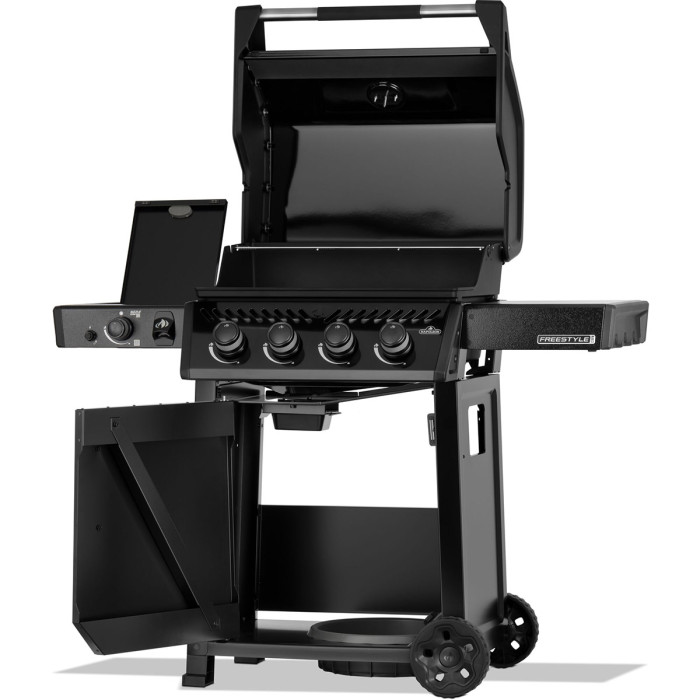 Газовый гриль Napoleon Freestyle PRO 425 с боковой конфоркой Sizzle Zone чёрный FP425DSIBPK-1-RC