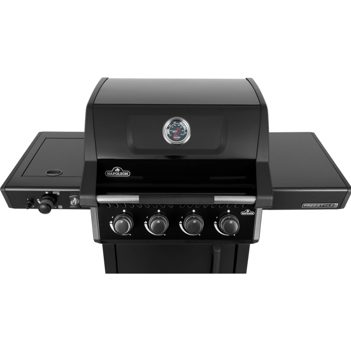 Газовый гриль Napoleon Freestyle PRO 425 с боковой конфоркой Sizzle Zone чёрный FP425DSIBPK-1-RC