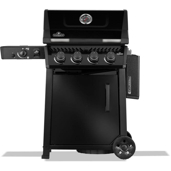 Газовый гриль Napoleon Freestyle PRO 425 с боковой конфоркой Sizzle Zone чёрный FP425DSIBPK-1-RC