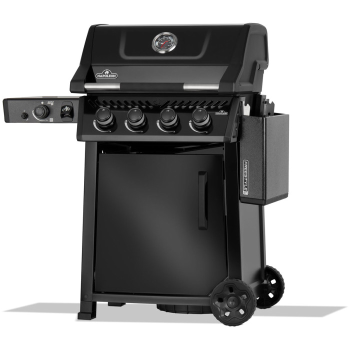 Газовый гриль Napoleon Freestyle PRO 425 с боковой конфоркой Sizzle Zone чёрный FP425DSIBPK-1-RC