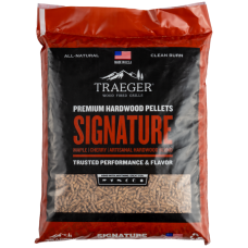 Пеллеты для гриля фирменная смесь Signature Blend 9кг 20л Traeger PEL346