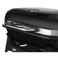 Гриль електричний Weber Lumin Compact з підставкою, чорний
