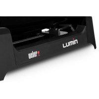 Гриль електричний Weber Lumin Compact з підставкою, чорний