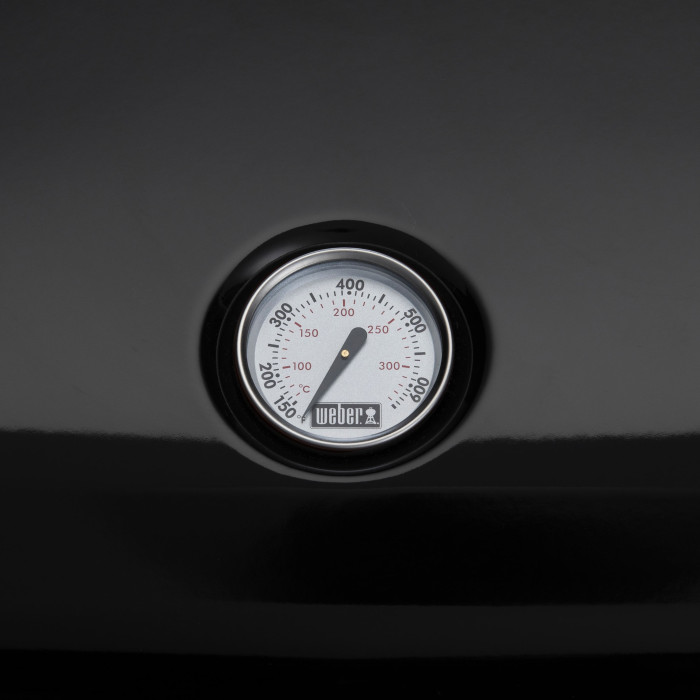 Гриль електричний Weber Lumin Compact з підставкою, чорний