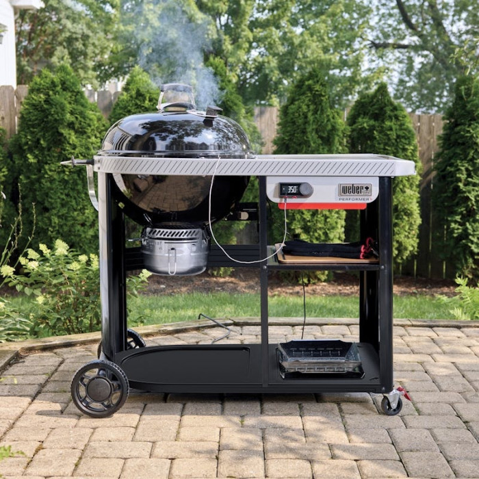 Вугільний гриль Weber Performer Premium Smart 57 см