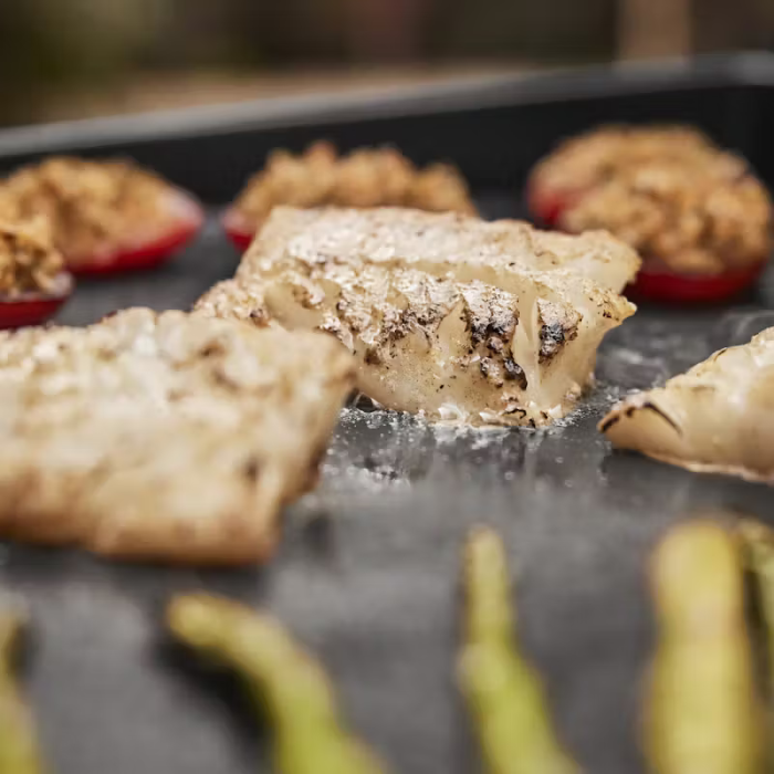 Газовий гриль Weber® SLATE GP 56 см Преміум Планча