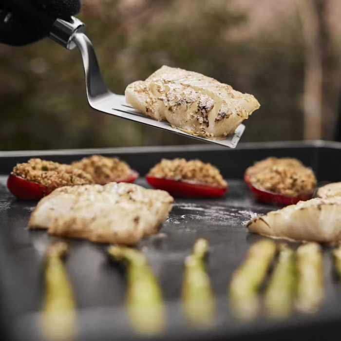 Газовий гриль Weber® SLATE GP 56 см Преміум Планча