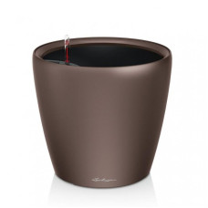 Вазон Lechuza Classico Premium LS 28, кофе-металлик