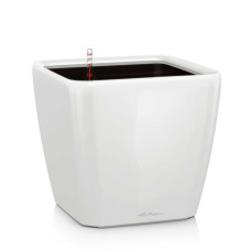 Вазон Lechuzа Quadro Premium LS 35, белый