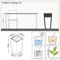 CUBICO Cottage 40 светло-серый - 15267