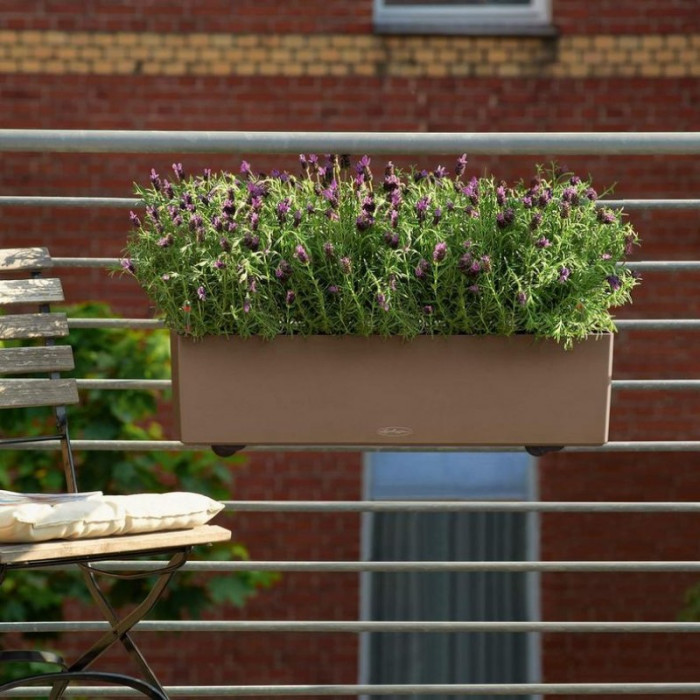 Вазон Lechuza Balconera Color 80, серый
