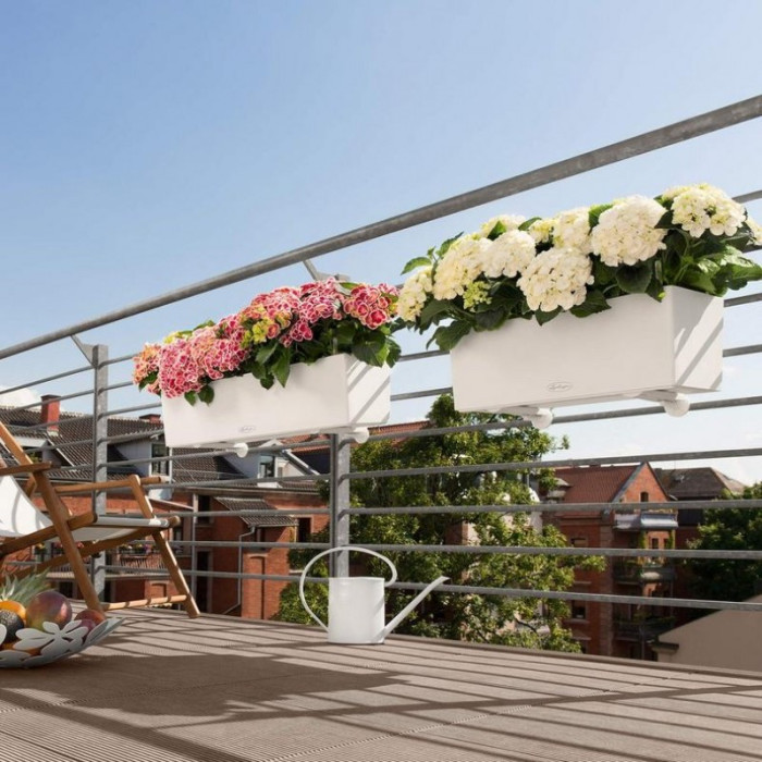 Вазон Lechuza Balconera Color 80, серый