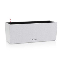 Вазон Lechuza Balconera Stone 50, кварцевый белый