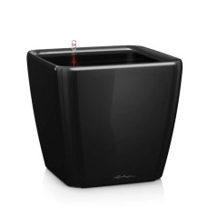 Вазон Lechuzа Quadro Premium LS 35, черный