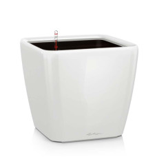 Вазон Lechuzа Quadro Premium LS 50, белый