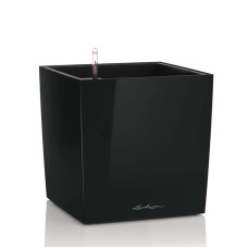 Вазон Lechuzа Cube Premium 40, черный