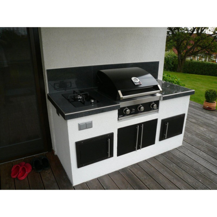 Вбудований газовий гриль GrandHall Premium GT3 - K03000196A