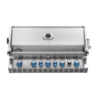 Вбудований газовий гриль Napoleon Prestige BIPRO 665, рожен у комплекті - BIPRO665RBPSS-3