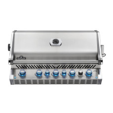 Вбудований газовий гриль Napoleon Prestige BIPRO 665, рожен у комплекті - BIPRO665RBPSS-3