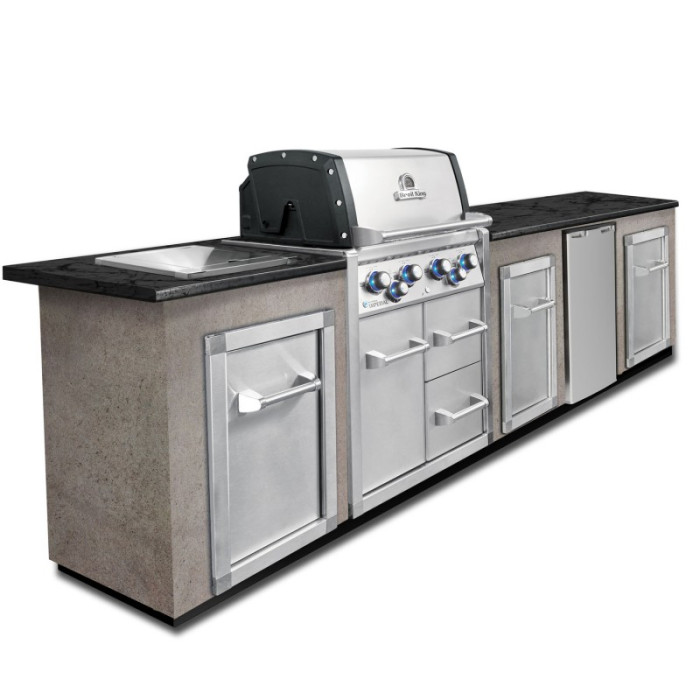 Встраиваемый газовый гриль кабинет Broil King IMPERIAL 490 - 996483