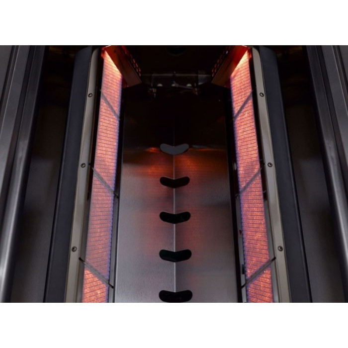 Вбудований інфрачервоний газовий гриль CROSSRAY® 4 by Heatstrip - TCS4EU30